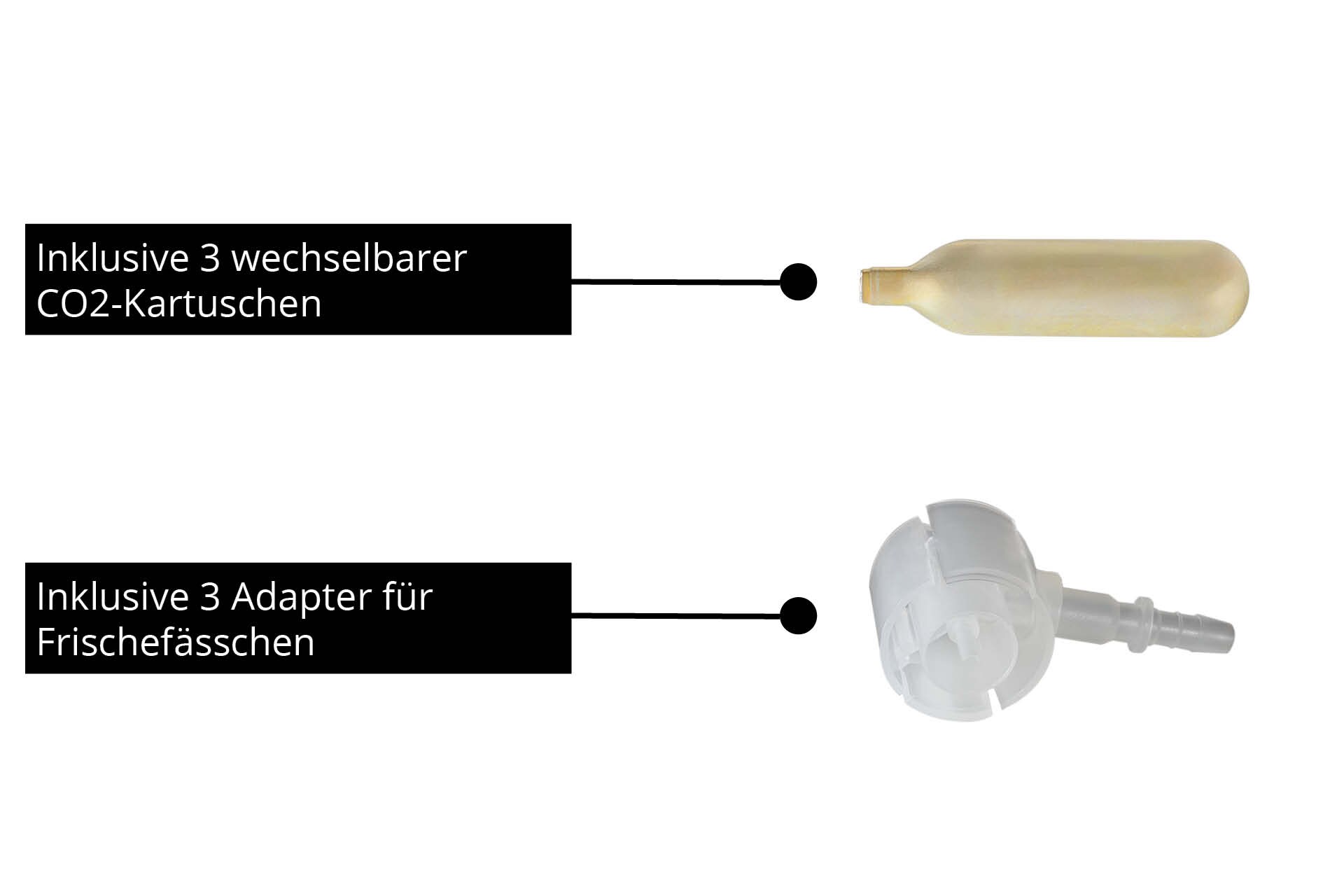 Unold Bierzapfanlage Franzl Inkl. 3 CO 2 -Kartuschen