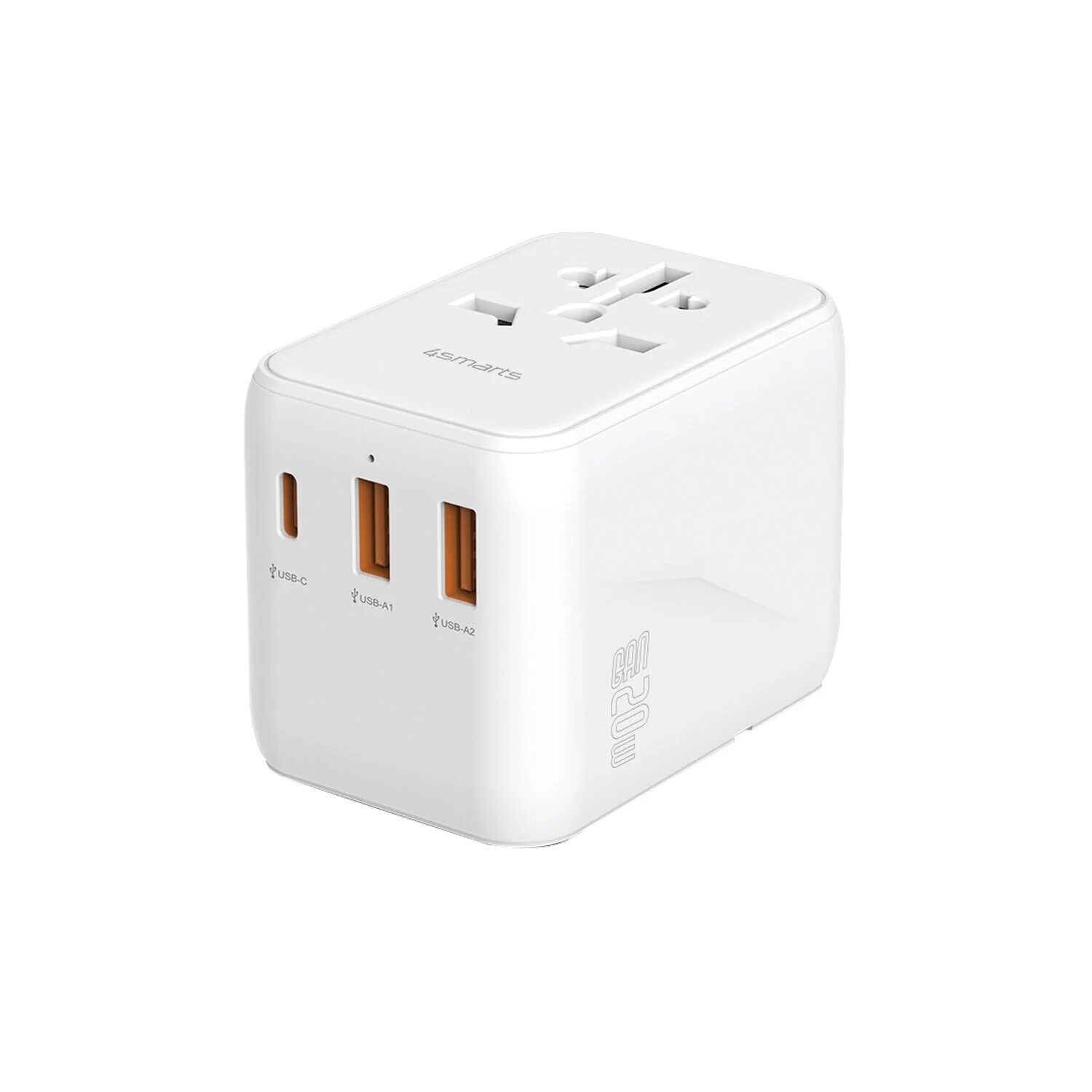 4Smarts 6 in 1 USB-C/A Steckdosenleiste Desk GaN 65W