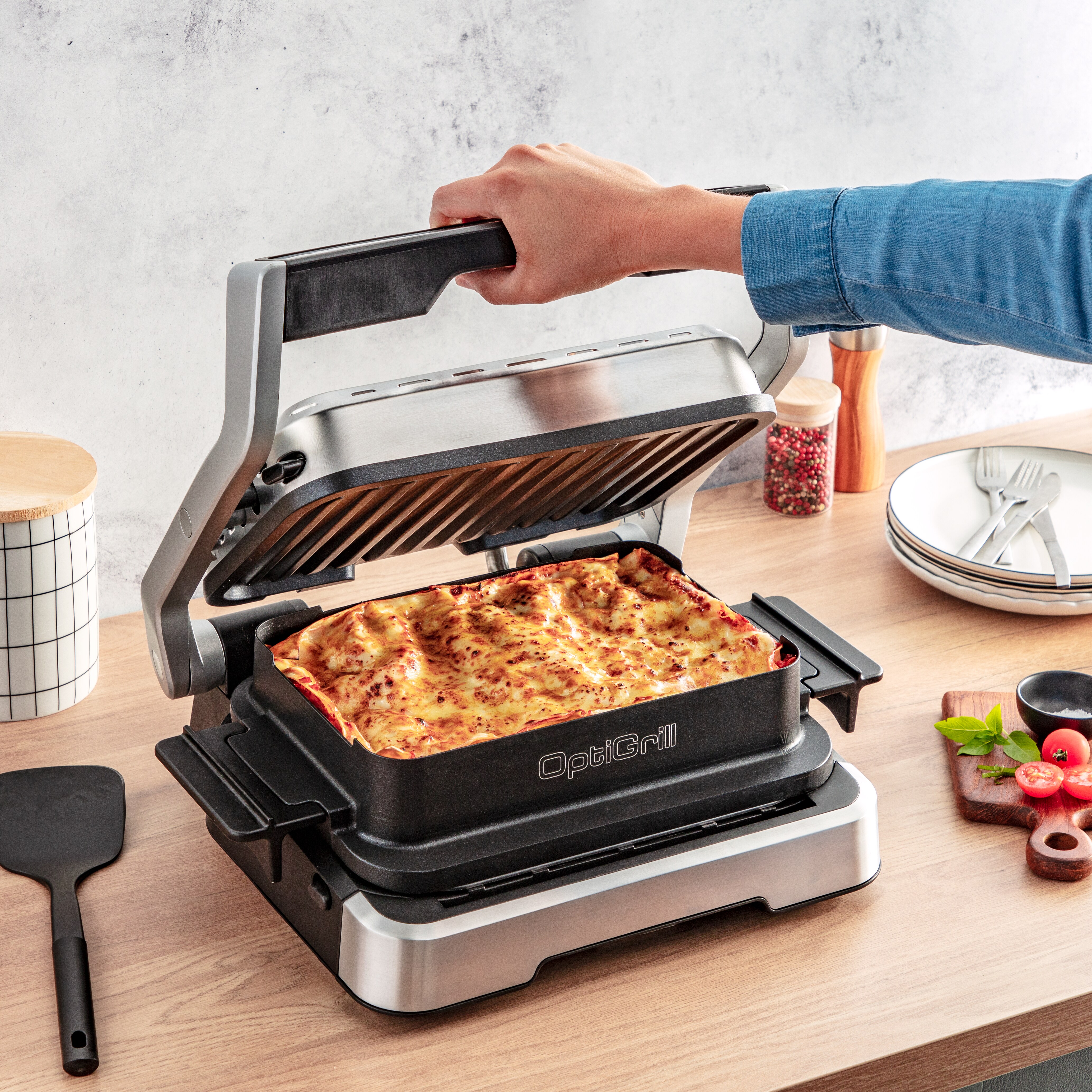 Tefal XA7328 Backschale für OptiGrill