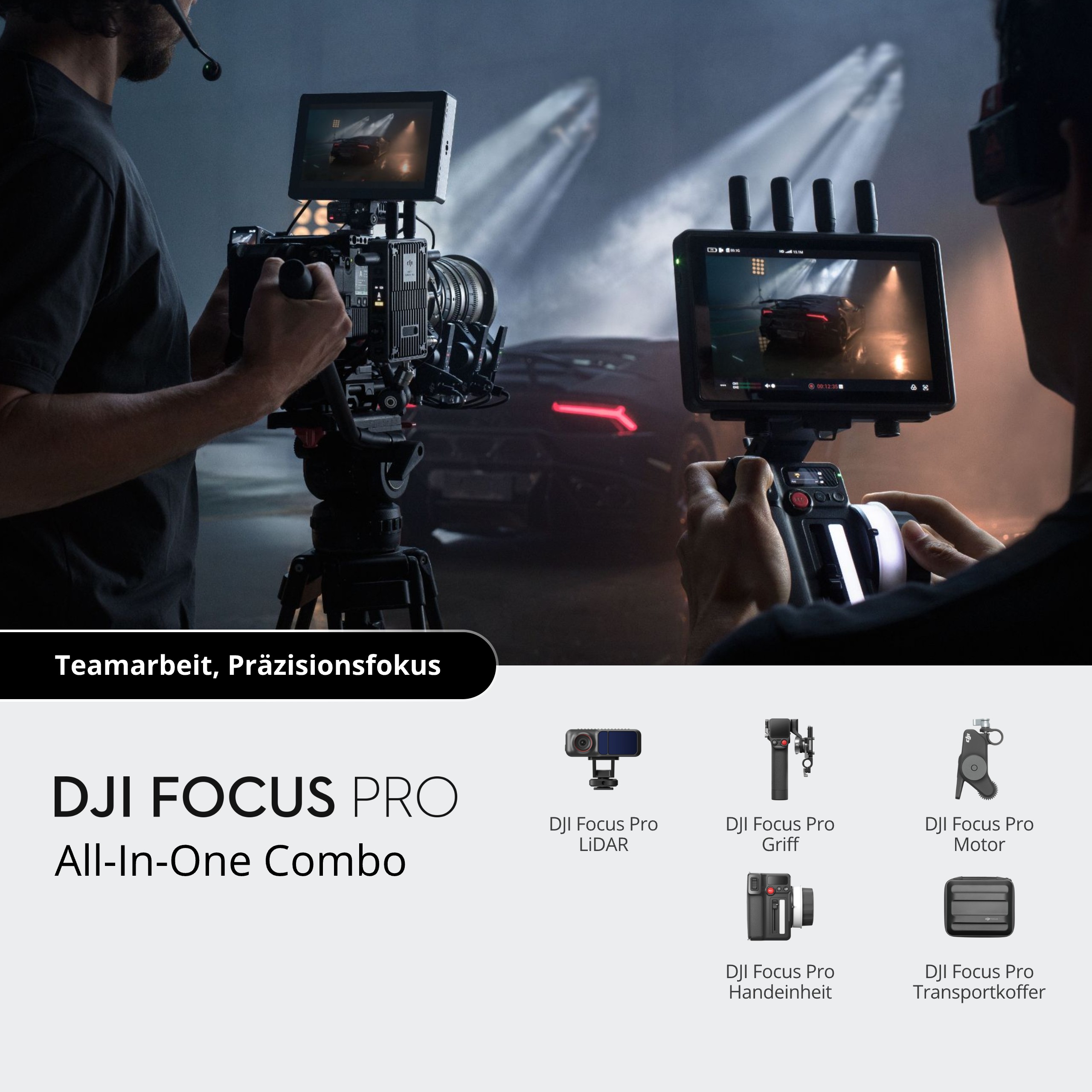 DJI Focus Pro All-In-One Combo AMF Objektivsteuerungssystem