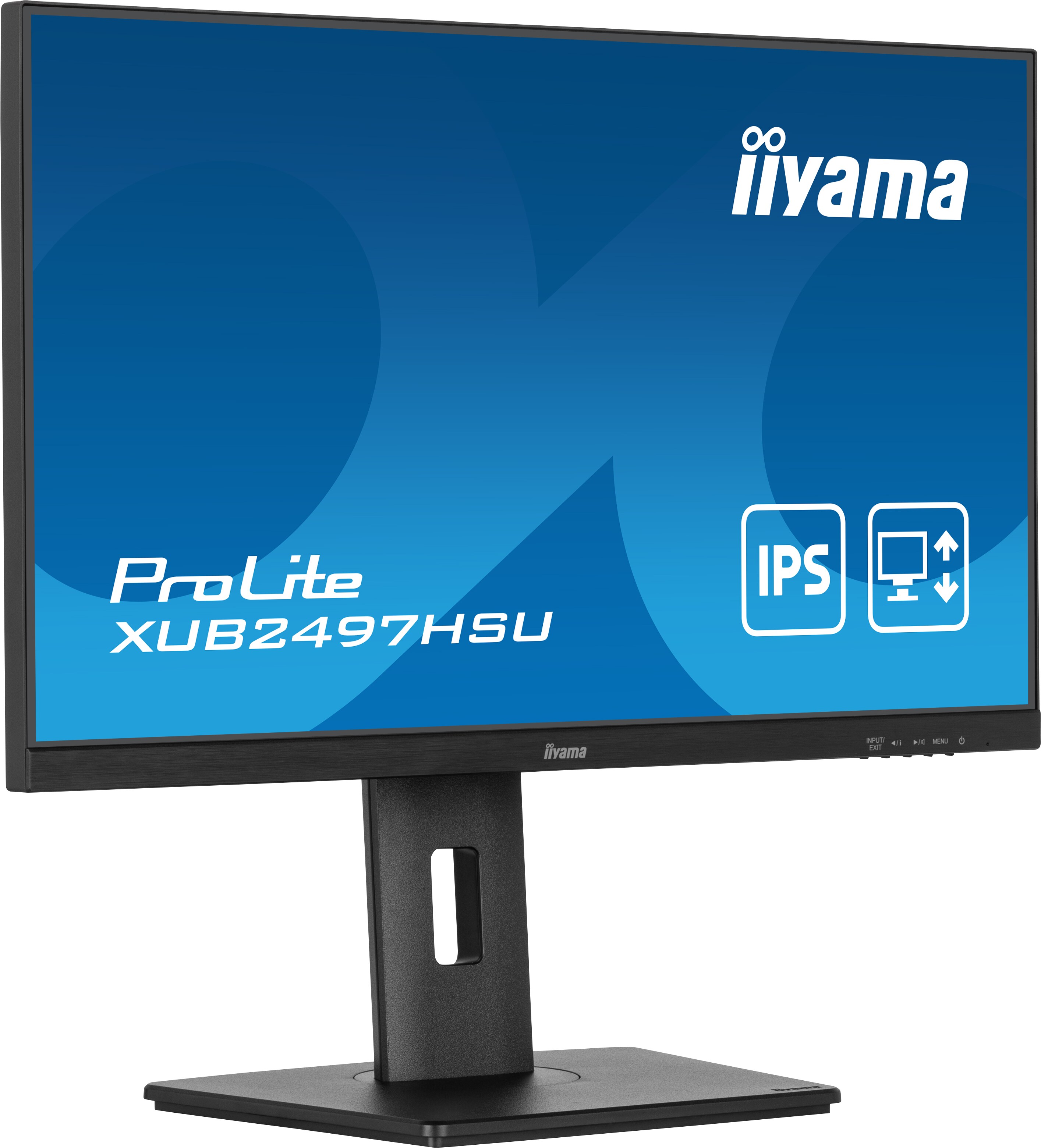 iiyama ProLite XUB2497HSU-B1 60,5cm (23,8") FHD IPS Monitor HDMI/DP/USB 1ms