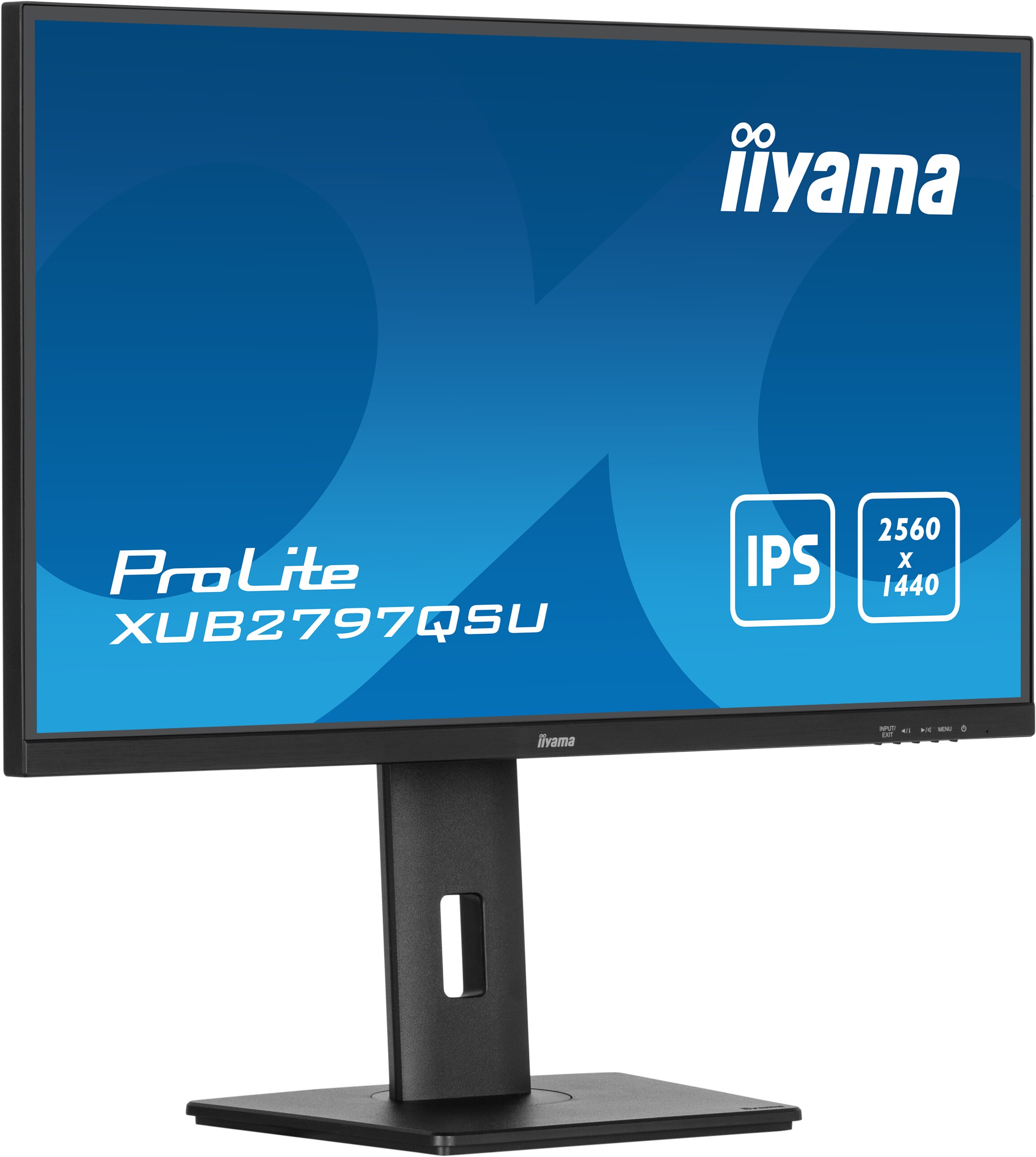 iiyama ProLite XUB2797QSU-B1 68.5cm (27") WQHD IPS Monitor HDMI/DP/USB 1ms