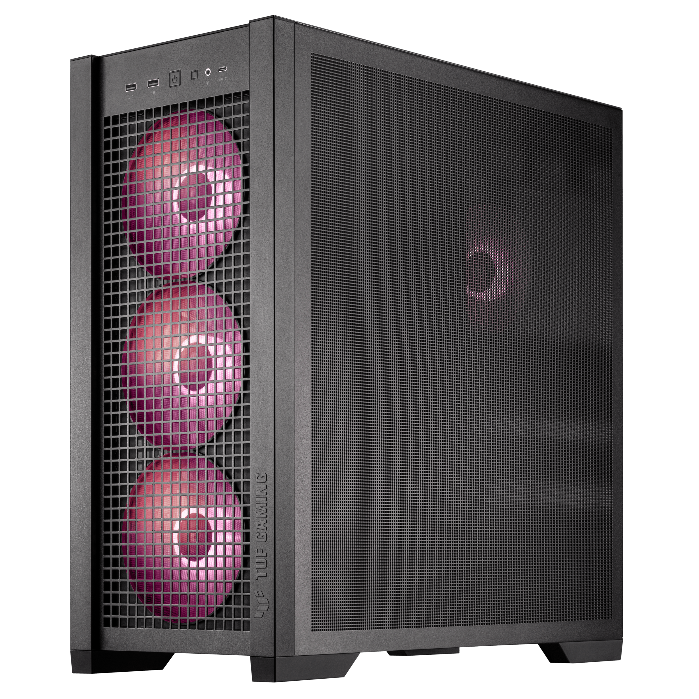 ASUS TUF Gaming GT302 TG ARGB ATX Midi-Tower Gehäuse schwarz