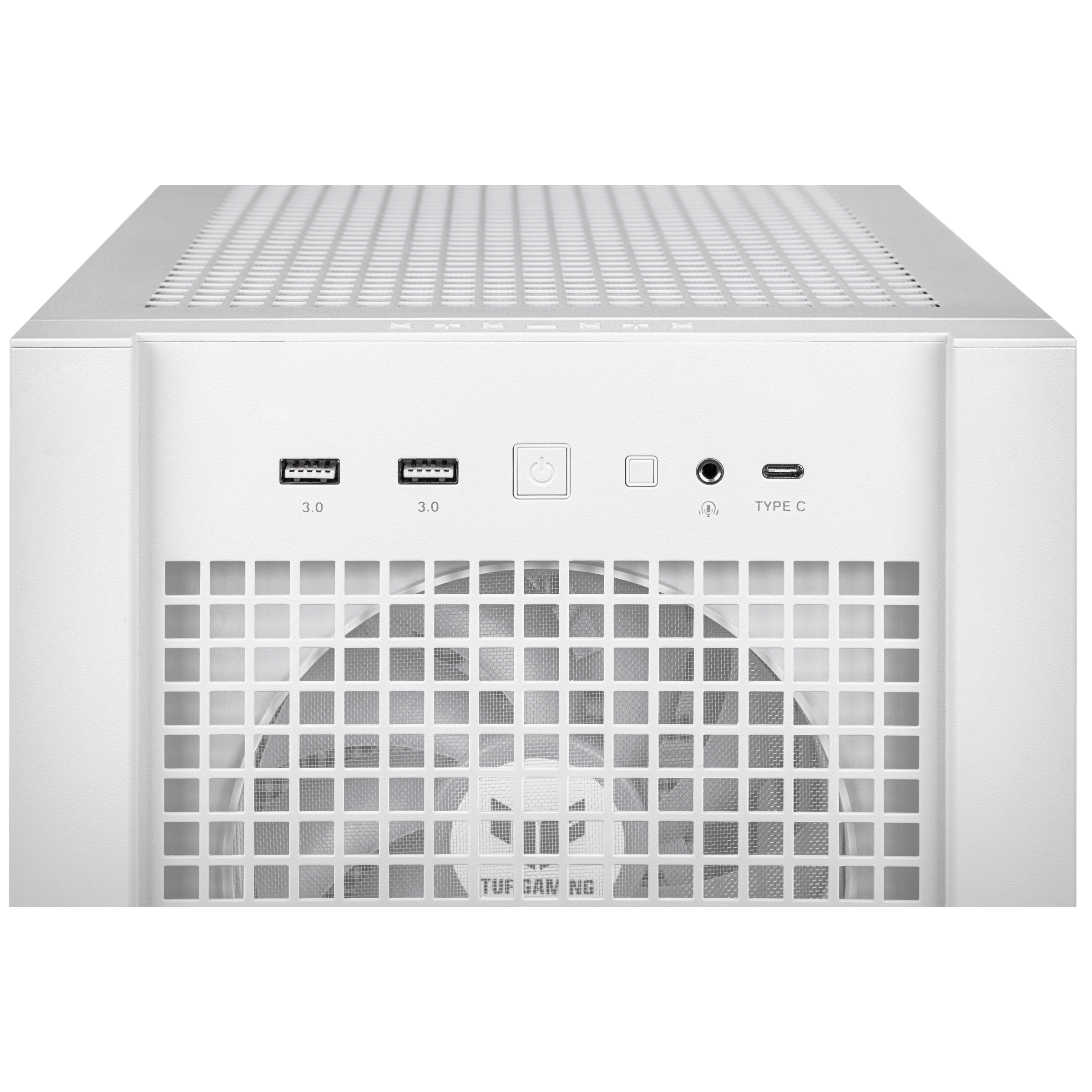 ASUS TUF Gaming GT302 TG ARGB ATX Midi-Tower Gehäuse weiss