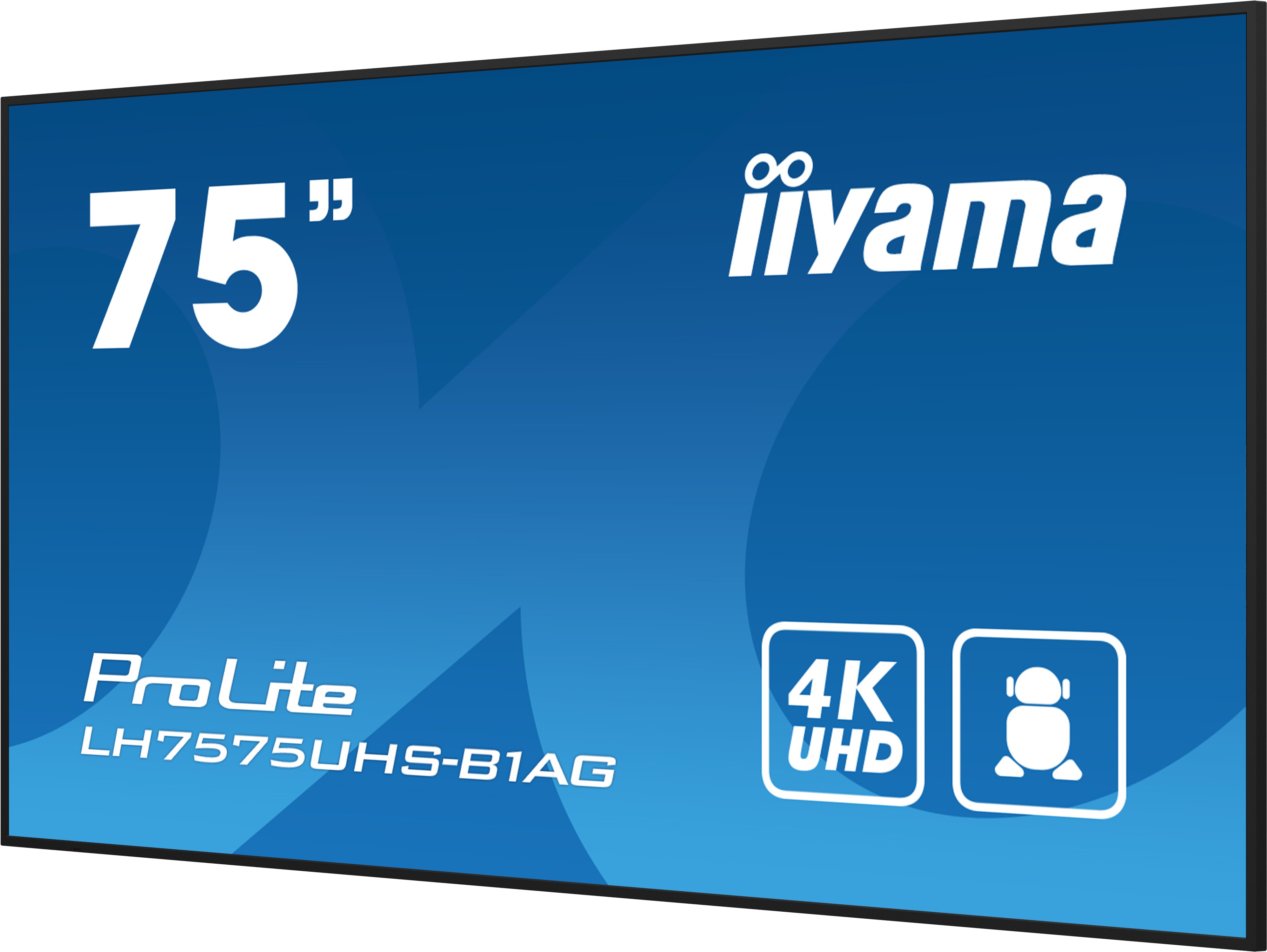 iiyama ProLite LH7575UHS-B1AG 189,3cm (75") 4K UHD Signage Monitor HDMI/DP