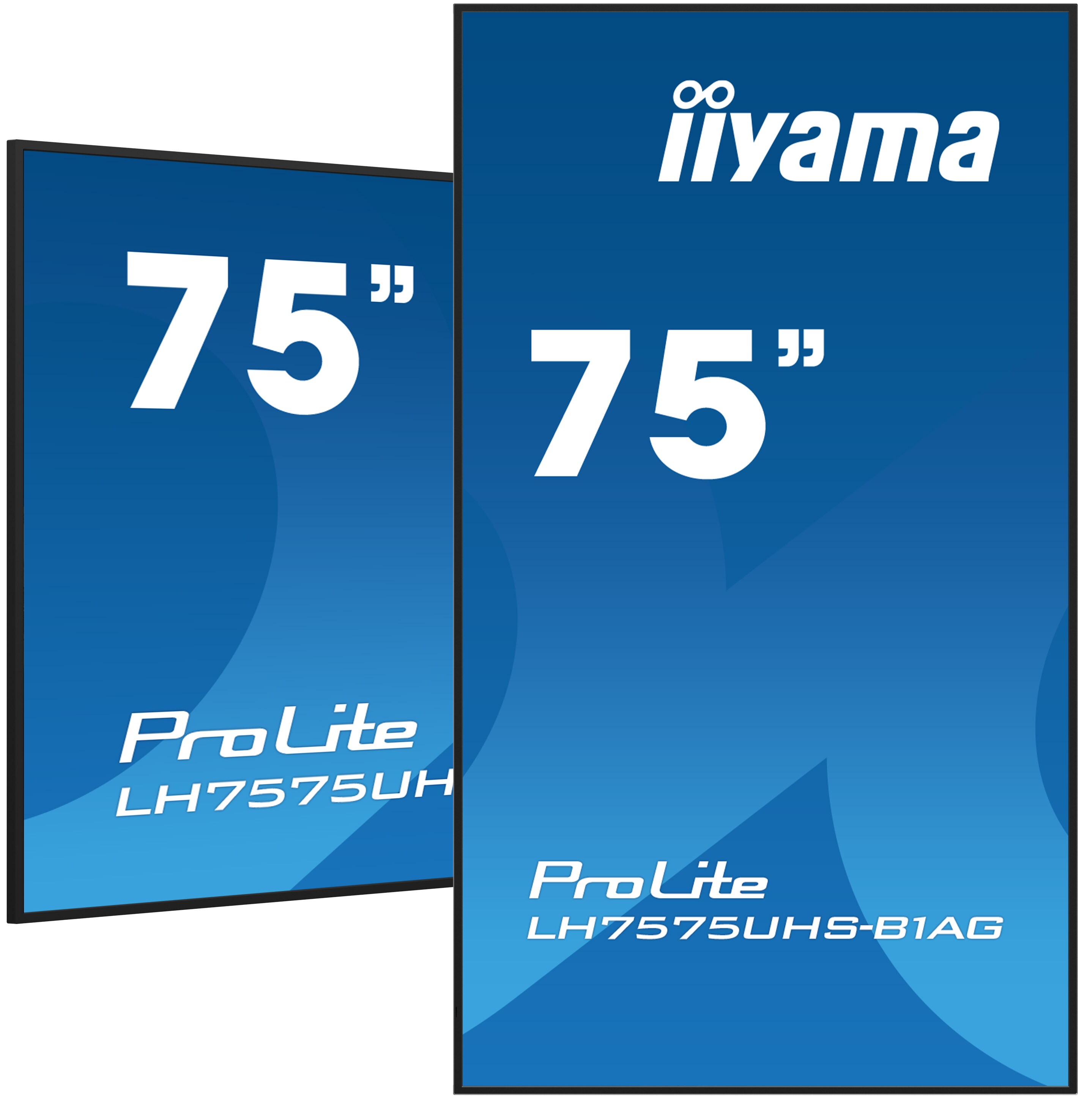 iiyama ProLite LH7575UHS-B1AG 189,3cm (75") 4K UHD Signage Monitor HDMI/DP