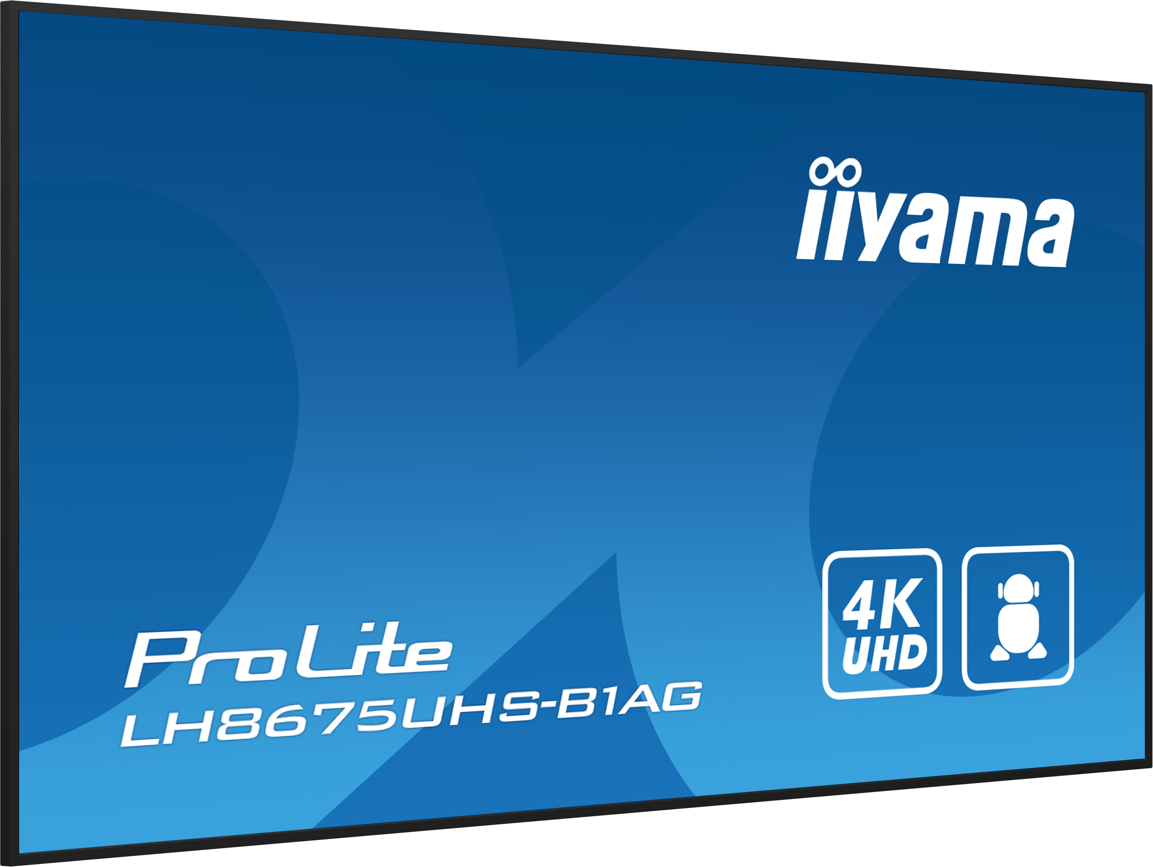 iiyama ProLite LH8675UHS-B1AG 217cm (85.6") 4K UHD Signage Monitor HDMI/DP