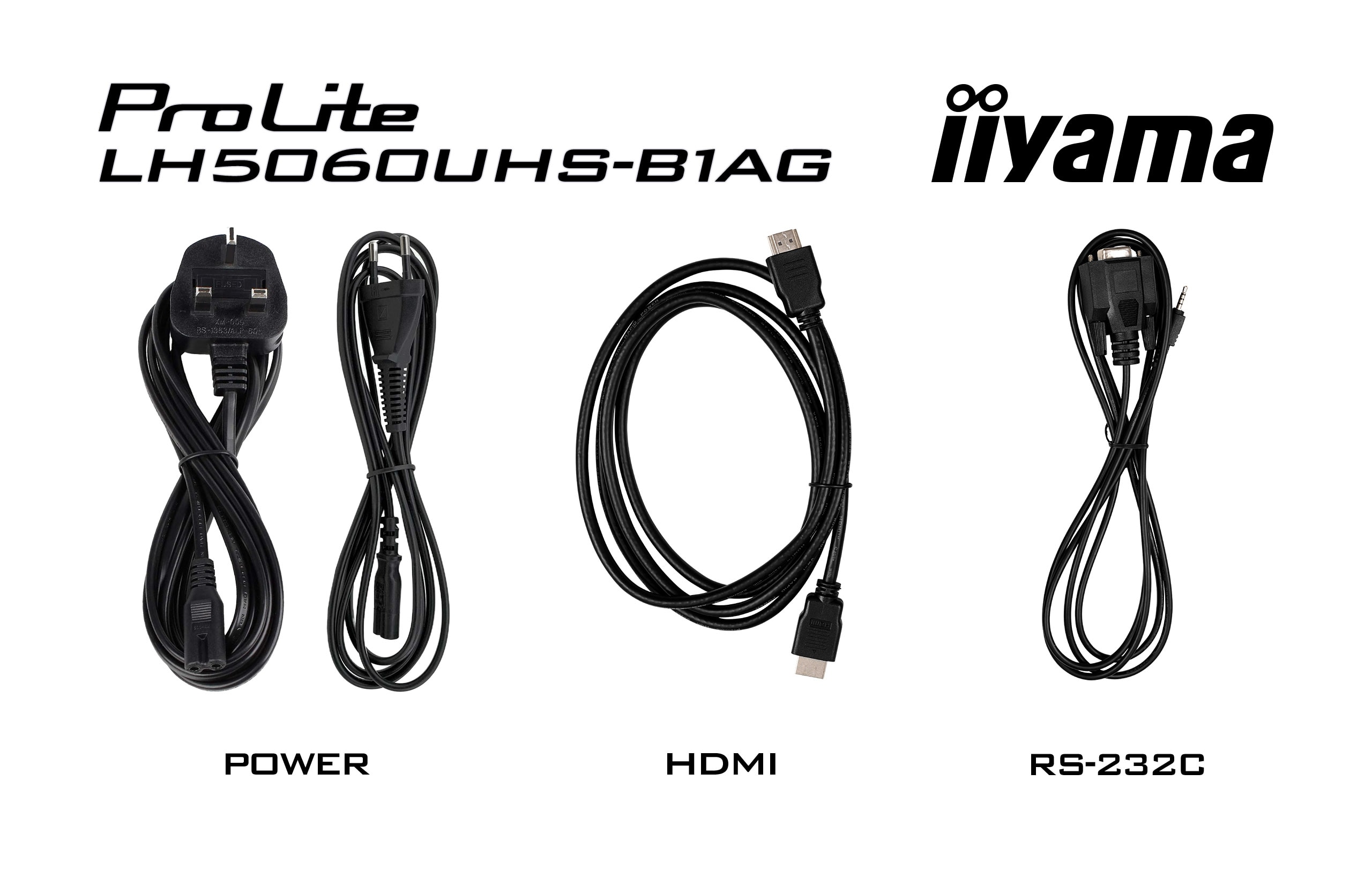 iiyama ProLite LH5060UHS-B1AG 125,7cm (49.5") 4K UHD Signage Monitor HDMI/RJ45