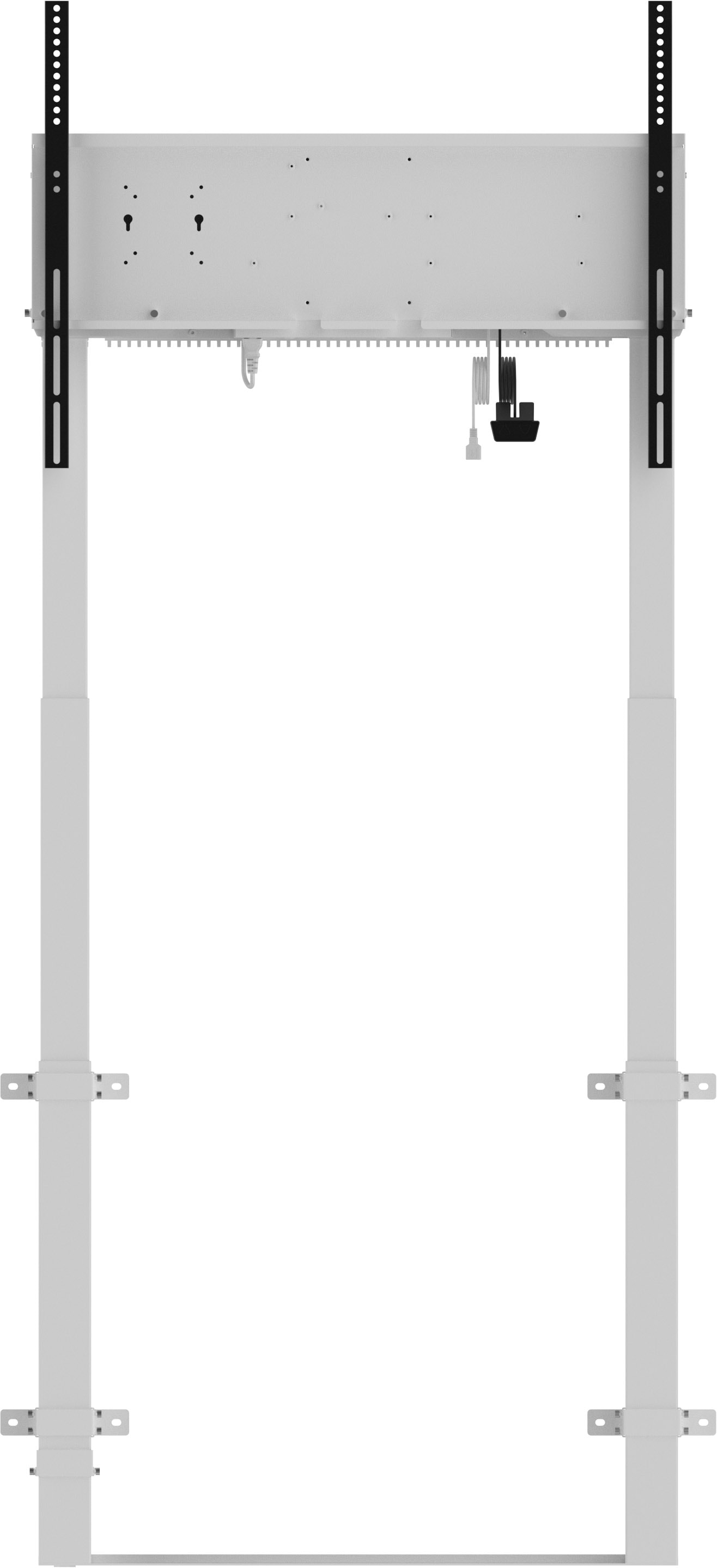 Iiyama Stationär-Pylonensystem bis VESA 800x600mm weiß