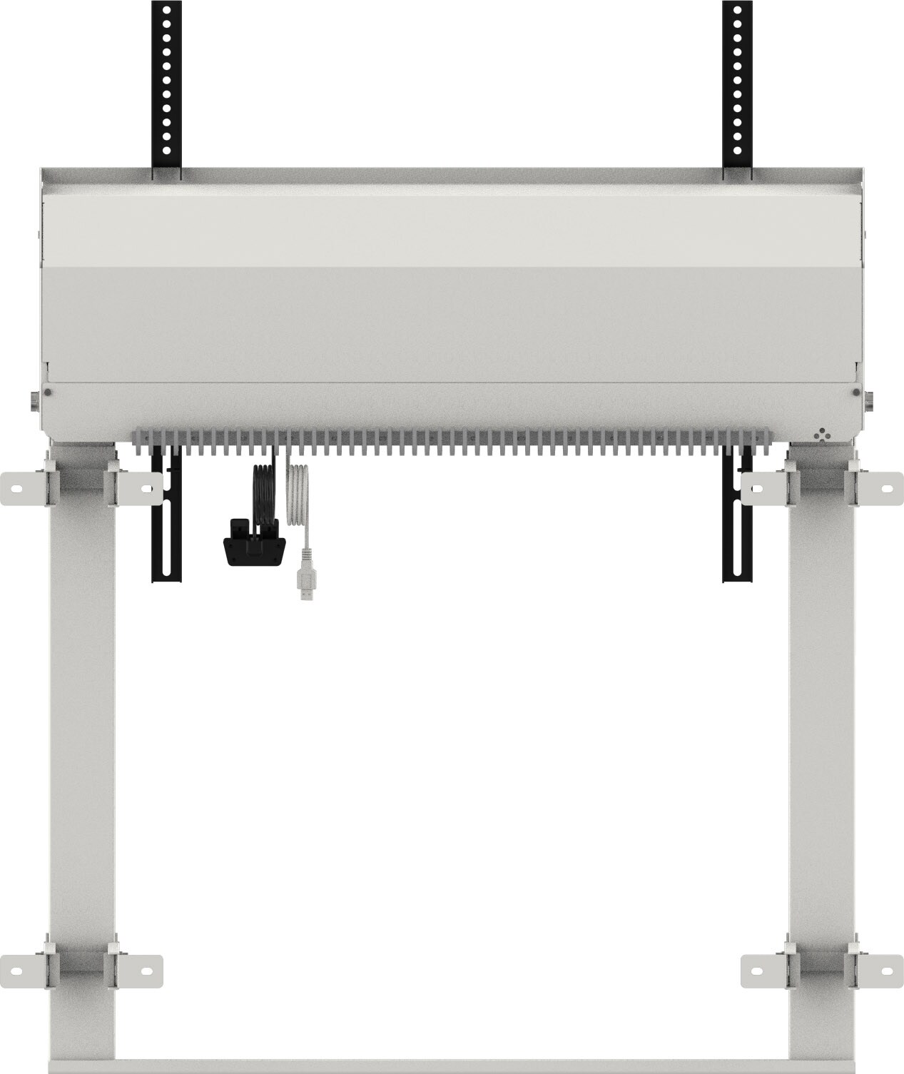 Iiyama Stationär-Pylonensystem bis VESA 800x600mm weiß