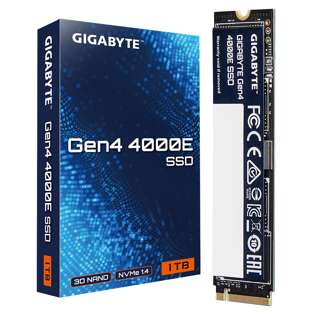 GIGABYTE Gen4 4000E SSD M.2 2280 NVMe 1TB