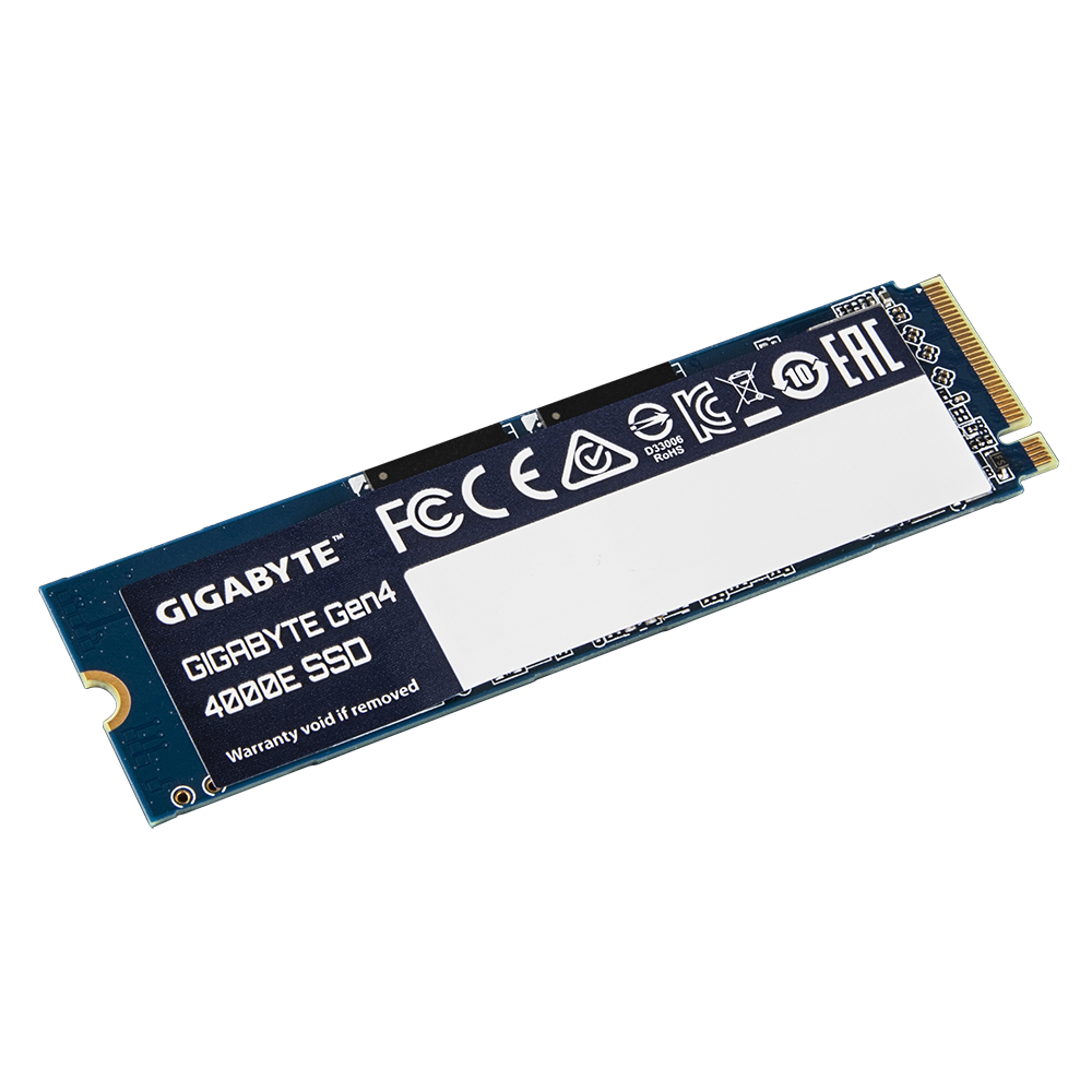 GIGABYTE Gen4 4000E SSD M.2 2280 NVMe 500GB