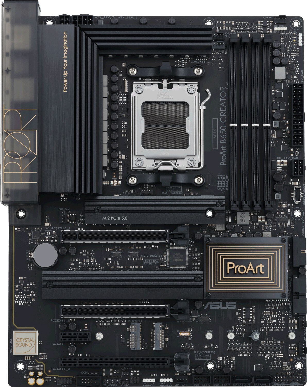 ASUS ProArt B650-Creator ATX Mainboard Sockel AM5 M.2/USB3.2 Typ-C/HDMI/DP/LAN