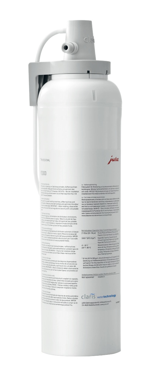 JURA Wasserfilter F3300 für Automaten mit Festwasseranschluss (70332)