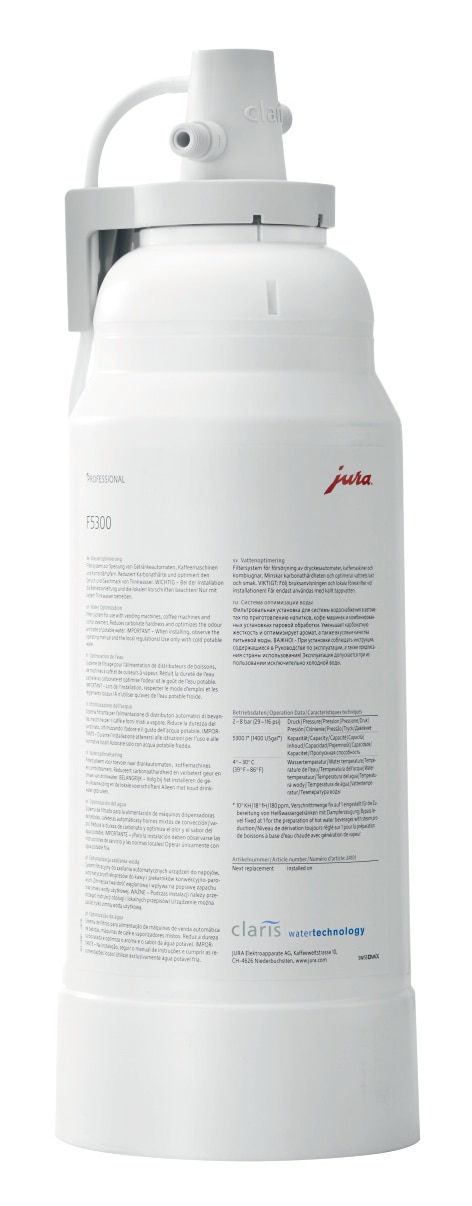 JURA Wasserfilter F5300 für Automaten mit Festwasseranschluss (70333)