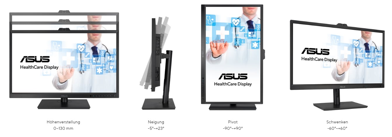 ASUS HealthCare HA3281A 80cm (31,5") 4K OLED Monitor 16:9 HDMI/DP/USB-C 60Hz HDR