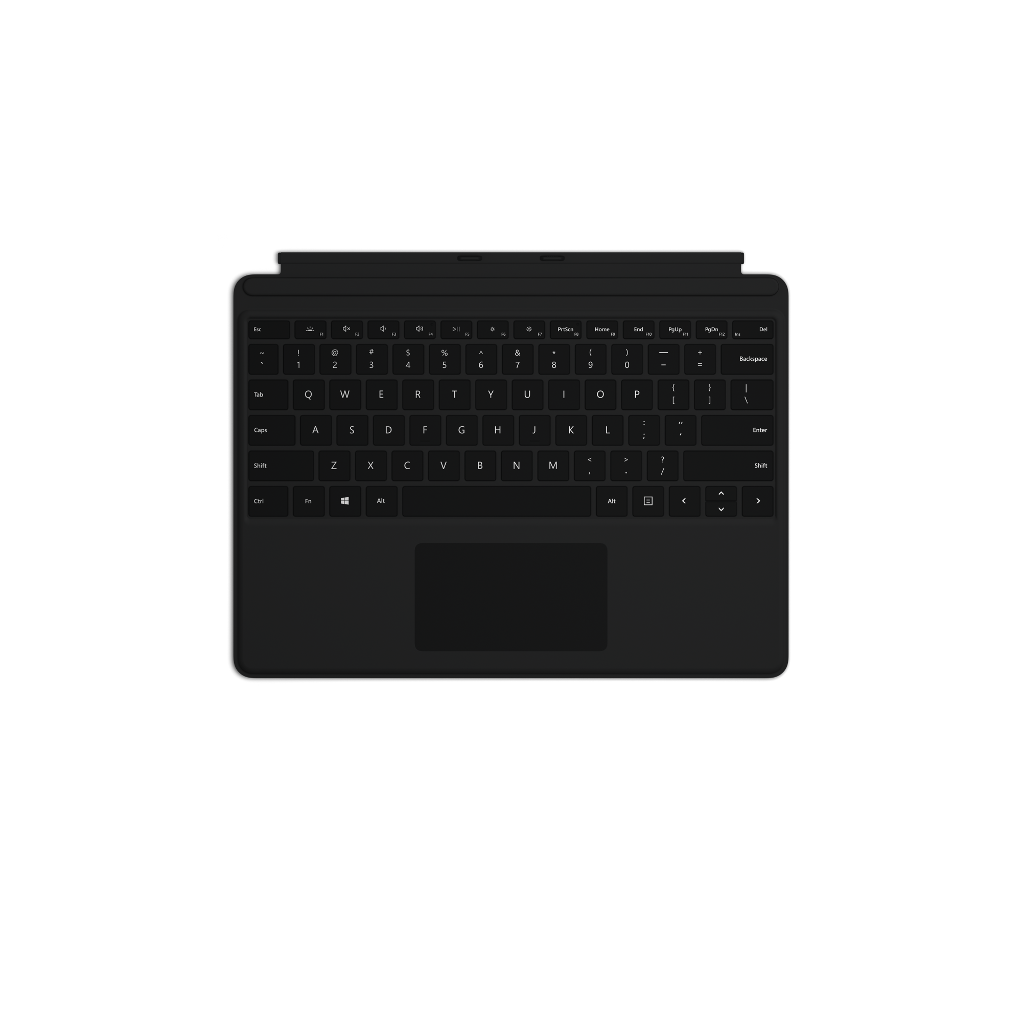 Microsoft Surface Pro Keyboard Schwarz QJW-00005