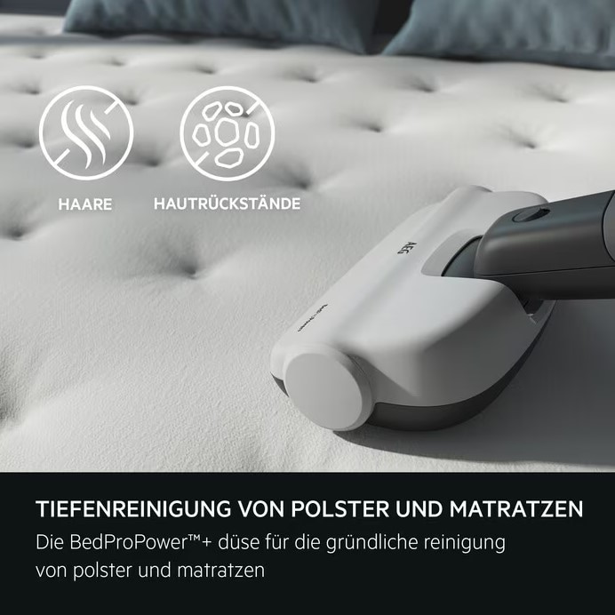 AEG HYGIENIC 6000 2in1 Akku-Staubsauger bis 55 Minuten Laufzeit mit Ladestation