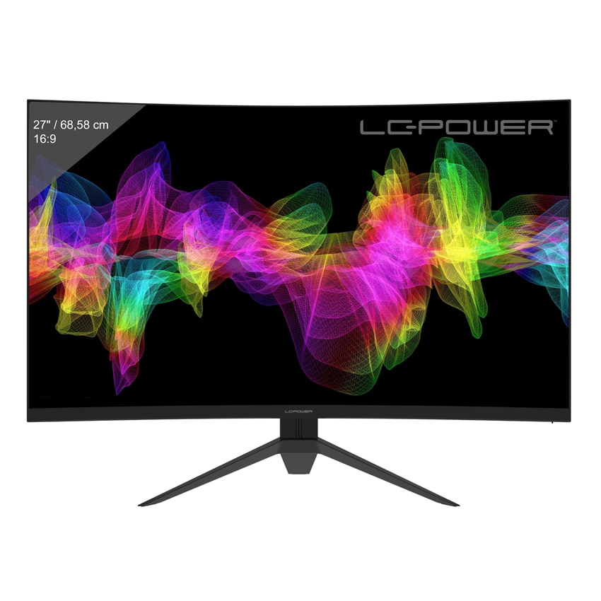 LC-Power M27-QHD-165-C 68,6cm (27") QHD Gaming Monitor Curved 16:9 HDMI/DP 165Hz