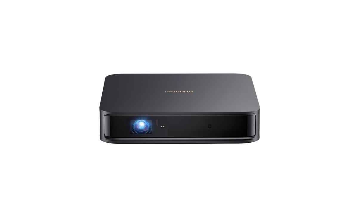 Dangbei Atom Compact Smart Laser Beamers mit Google TV™, Schwarz