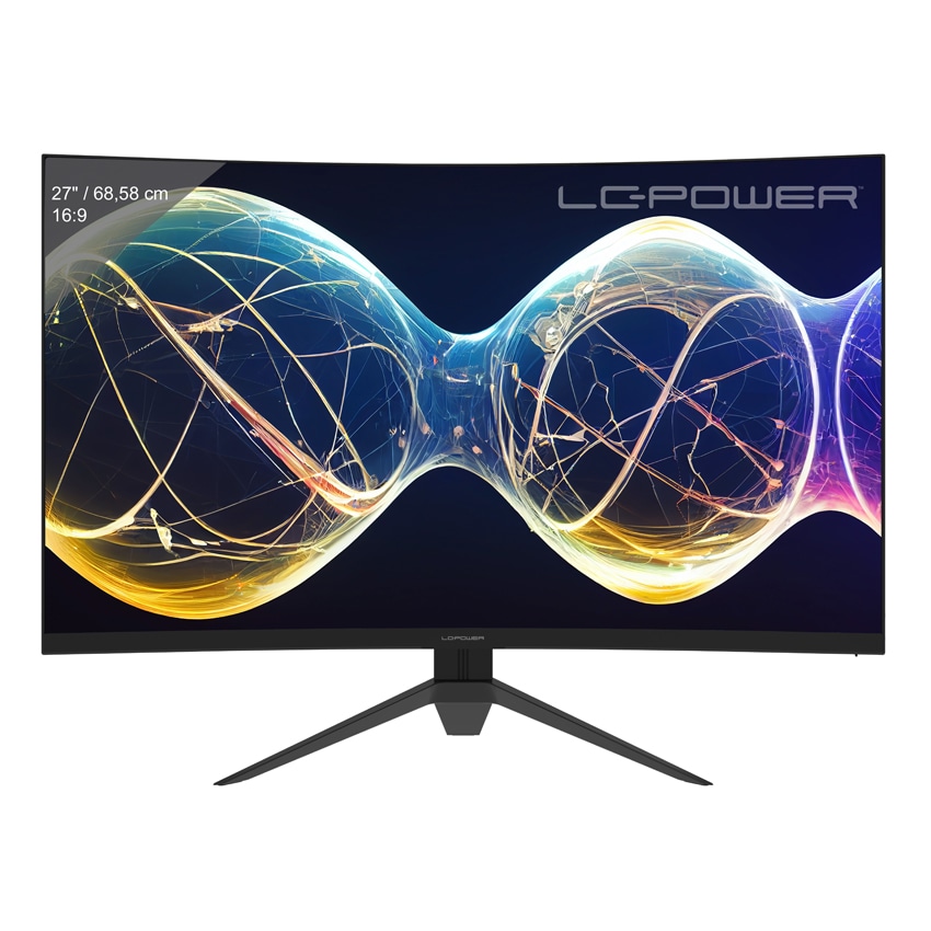 LC-Power M27-FHD-165-C-V3 68,6cm (27") FHD Gaming Monitor Curved 16:9 HDMI/DP