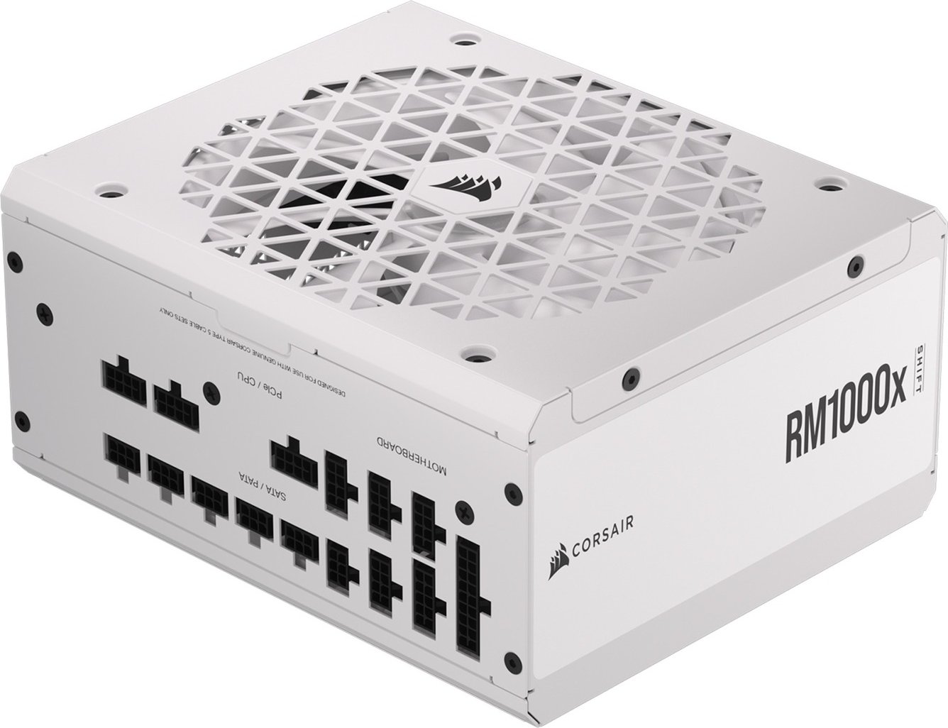 Corsair Shift RM1000x White 1000 Watt Netzteil ATX3.0 80+ Gold modular PCIe 5.0