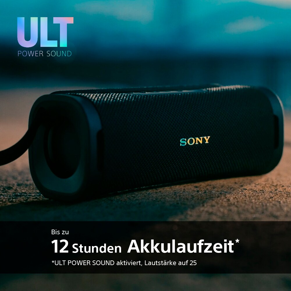 Sony SRS-ULT10W ULT FIELD 1 mobiler Outdoor-Lautsprecher weiß