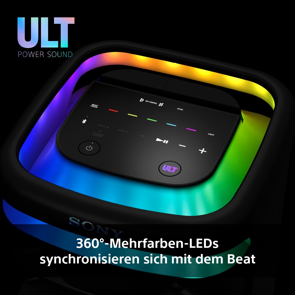 Sony SRS-ULT10 ULT TOWER 10 Bluetooth-Partylautsprecher schwarz