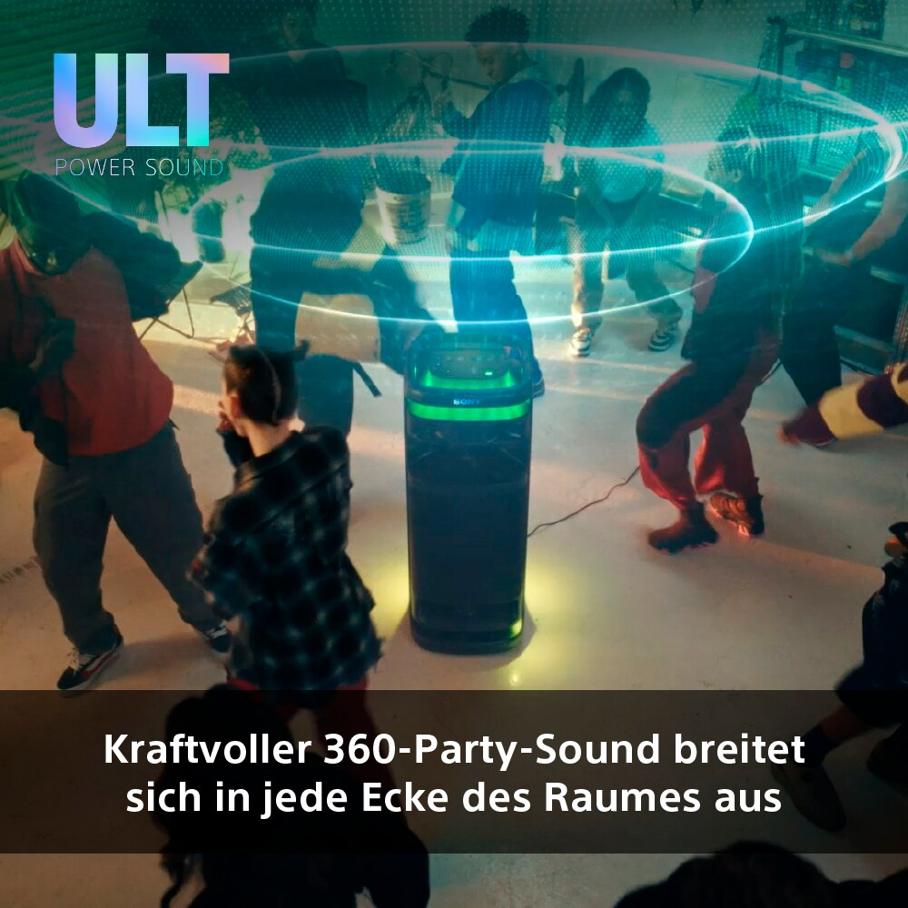 Sony SRS-ULT10 ULT TOWER 10 Bluetooth-Partylautsprecher schwarz