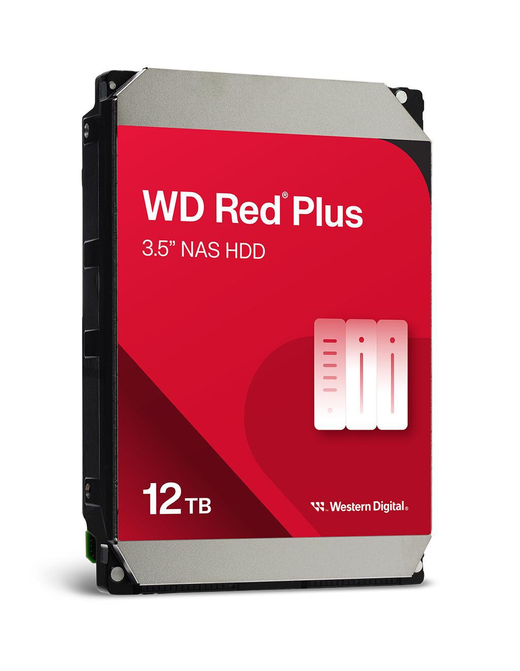 WD Red Plus WD120EFBX NAS HDD - 12 TB 7200 rpm 256 MB 3,5 Zoll 