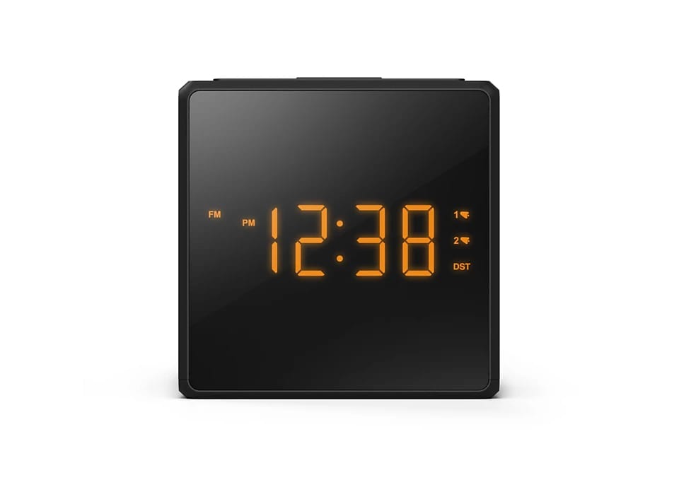 Philips TAR4500/10 Radiowecker schwarz