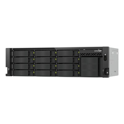 QNAP TS-h1655XeU-RP-8G Speicherserver Rack (3U) Intel Atom® C5125 8GB NAS