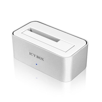 CY USB günstig Kaufen-RaidSonic Icy Box IB-111StUS3-Wh 2.5/3.5zoll SATA Dockingstation USB3.0. RaidSonic Icy Box IB-111StUS3-Wh 2.5/3.5zoll SATA Dockingstation USB3.0 <![CDATA[• Aluminiumgehäuse • Unterstützt 2,5