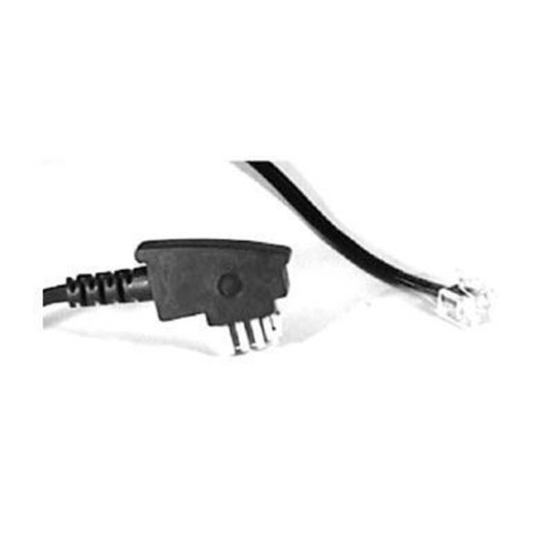 Good Connections TAE-N zu RJ11 Anschlusskabel 10m Modem schwarz