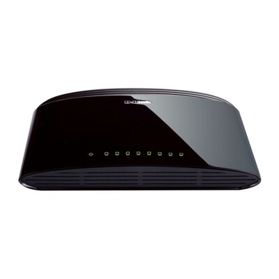 Witch in günstig Kaufen-D-Link DES-1008D 8-Port 10/100Mbps Switch schwarz. D-Link DES-1008D 8-Port 10/100Mbps Switch schwarz <![CDATA[• 8 Port Unmanaged Nway Switch • Geschwindigkeit 10/100Mbps]]>. 