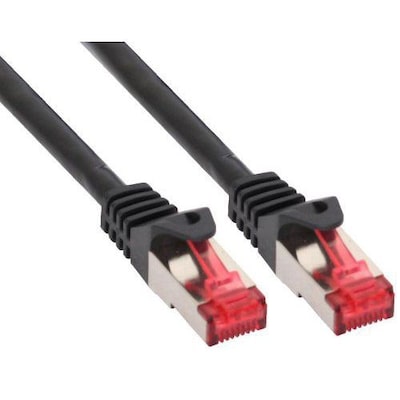 Kabel Stecker günstig Kaufen-Good Connections Patch Netzwerkkabel S-STP/PIMF CAT6 5m schwarz. Good Connections Patch Netzwerkkabel S-STP/PIMF CAT6 5m schwarz <![CDATA[• Cat. 6 • 2x RJ45 Stecker vergossen]]>. 
