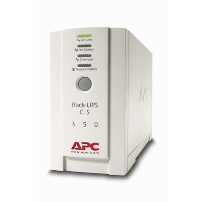 Of Time günstig Kaufen-APC Back-UPS CS-BK650EI, 650VA (4x C13, Überspannschutz). APC Back-UPS CS-BK650EI, 650VA (4x C13, Überspannschutz) <![CDATA[• USV für Privatanwender, Home Office und Multimedia • Kapazität: 650VA, 400W (ca. 3,5 Min. Autonomie bei Vollast) 