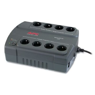 nde im  günstig Kaufen-APC Back-UPS 230 V, Schuko. APC Back-UPS 230 V, Schuko <![CDATA[• USV für Privatanwender, Home Office und Multimedia • Kapazität: 400VA, 240W (ca. 5,2 Min. Autonomie bei Vollast) • 8 Schuko-Ausgänge (4 Batteriegepuffert)]]>. 