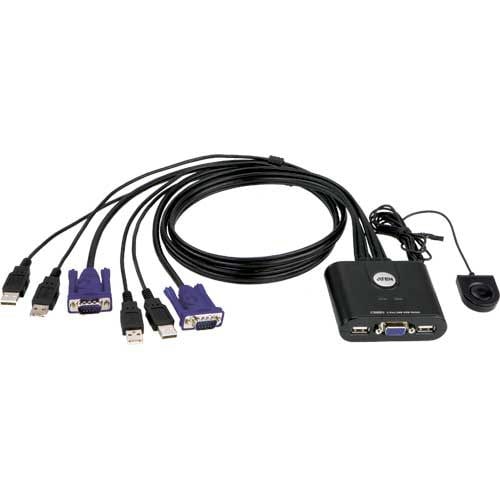 Aten CS682 KVM Switch DVI/USB2.0/Audio f&uuml;r 2 PC