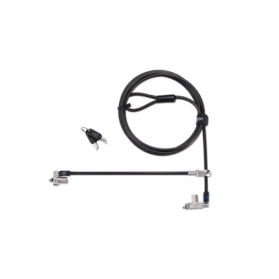Image of Kensington Slim N17 20 Laptopschloss mit zwei Schließköpfen - Master Keyed - 25er Pack