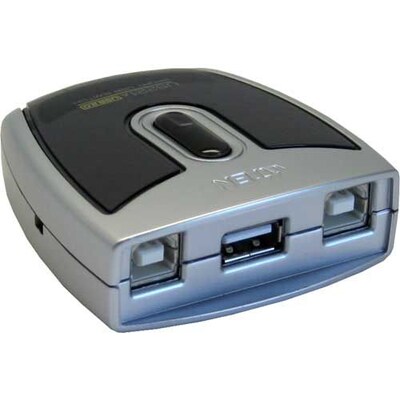 Aten US-221A 2 Port USB Switch 2Rechner/1USB-Gerät