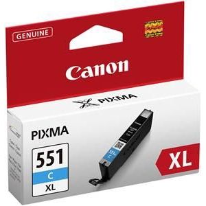 Canon 6444B001 Druckerpatrone Cyan CLI 551C XL