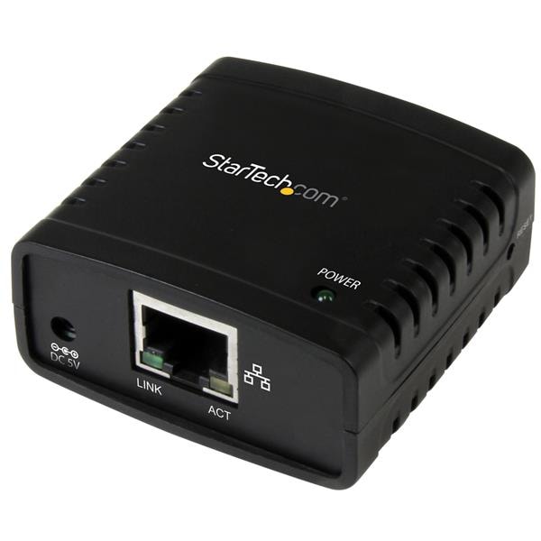 StarTech.com Netzwerk Printserver USB 2.0, LAN