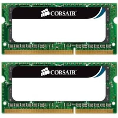 Value Select günstig Kaufen-8GB (2x4GB) Corsair ValueSelect RAM DDR3-1333 CL9 (9-9-9-24) SO-DIMM - Kit. 8GB (2x4GB) Corsair ValueSelect RAM DDR3-1333 CL9 (9-9-9-24) SO-DIMM - Kit <![CDATA[• 8 GB (RAM-Module: 2 Stück) • SO-DIMM DDR3 1333 MHz • CAS Latency (CL) 9 • Anschluss: