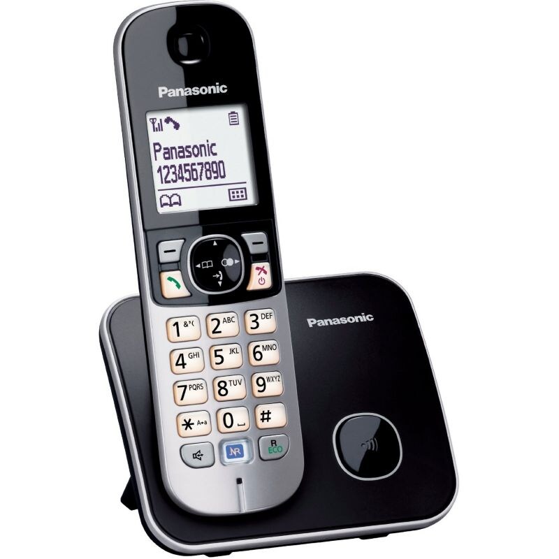 Panasonic KX-TG6811GB schnurgebundenes Festnetztelefon (analog), schwarz