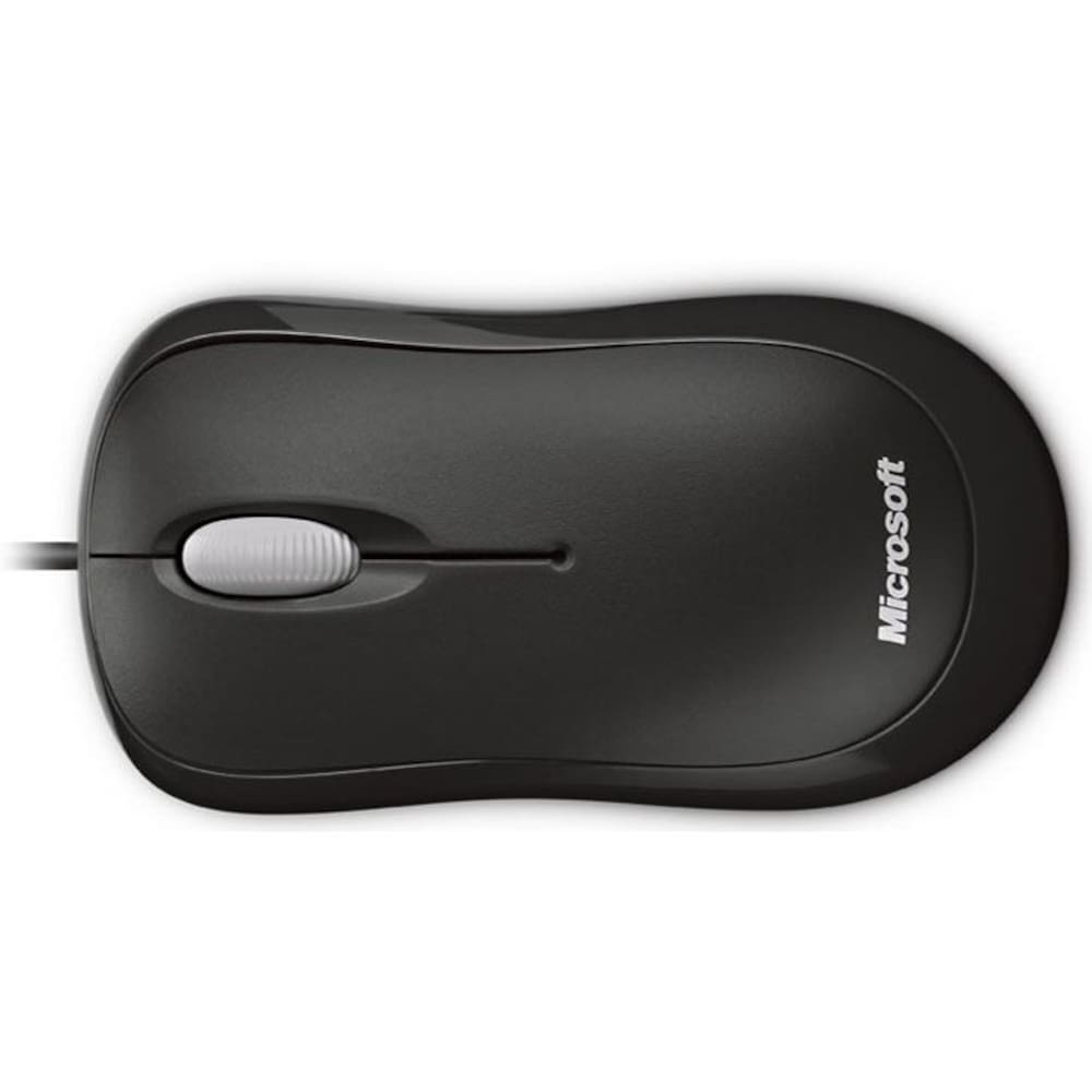 Microsoft Basic Optical Mouse USB Schwarz