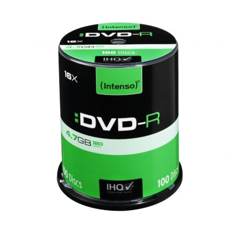 Intenso 16x DVD-R 4,7GB 100er Spindel