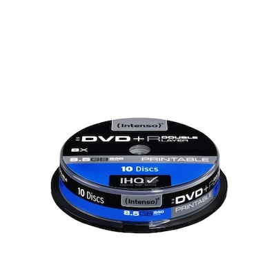 PI DVD  günstig Kaufen-Intenso 8x DVD+R Double Layer 8,5GB 10er Spindel Printable. Intenso 8x DVD+R Double Layer 8,5GB 10er Spindel Printable <![CDATA[Intenso 8x DVD+R Double Layer 8,5GB 10er Spindel Printable]]>. 