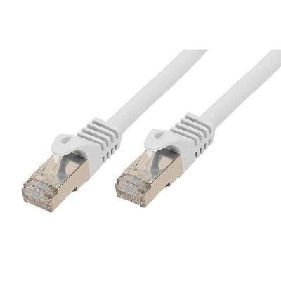 25 W günstig Kaufen-Good Connections Patchkabel mit Cat. 7 Rohkabel S/FTP weiß 0,25m. Good Connections Patchkabel mit Cat. 7 Rohkabel S/FTP weiß 0,25m <![CDATA[• Mit Rastnasenschutz (RNS®) • Rohkabel nach Cat. 7 Vorgaben gefertigt • 2x geschirmte RJ45 Cat. 6