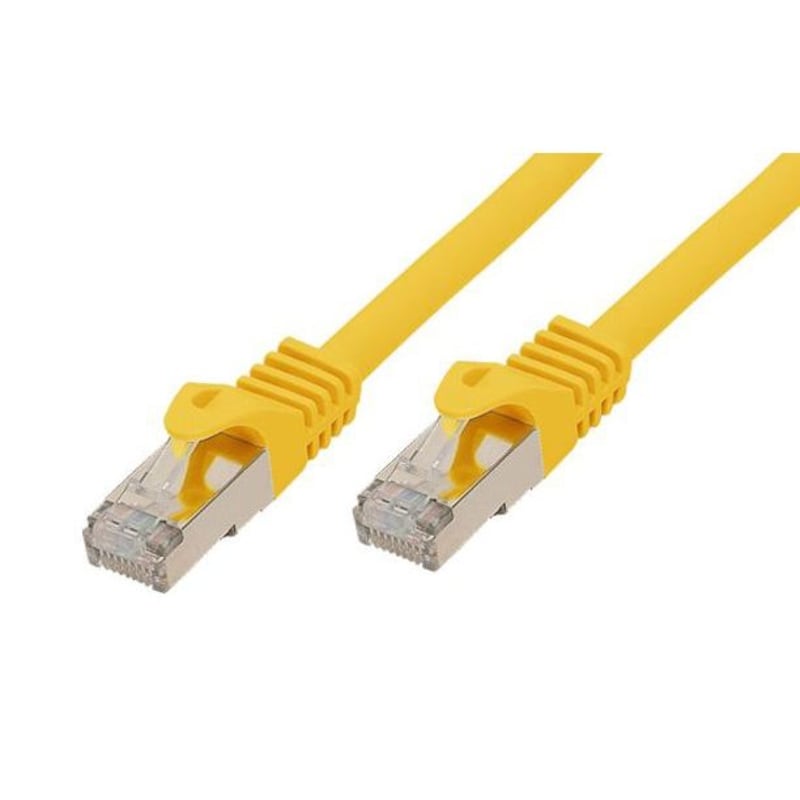 CAT.6a günstig Kaufen-Good Connections Patchkabel mit Cat. 7 Rohkabel S/FTP gelb 0,25m. Good Connections Patchkabel mit Cat. 7 Rohkabel S/FTP gelb 0,25m <![CDATA[• Mit Rastnasenschutz (RNS®) • Rohkabel nach Cat. 7 Vorgaben gefertigt • 2x geschirmte RJ45 Cat. 6A Stecker • S/FTP